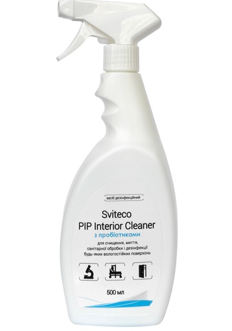 Дезінфікуючий засіб Sviteco PIP INTERIOR CLEANER для поверхонь 000049 фото 1